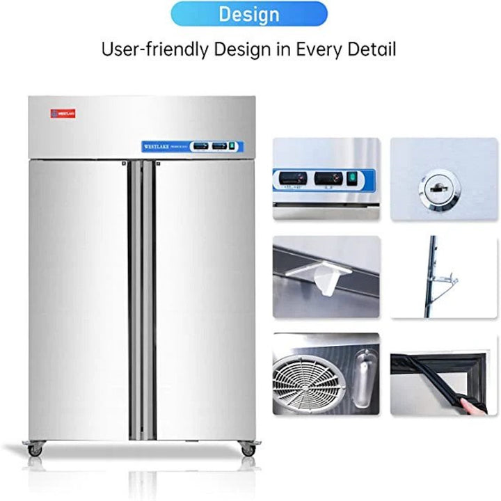 refrigerator freezer combo design