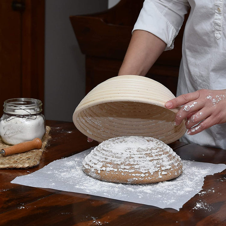 make bread with proofing basket