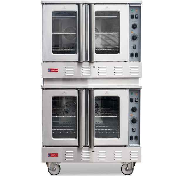 commercial convection oven westlake double deck GCO511S front look