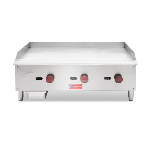 commercial griddle 3 burner westlake front look