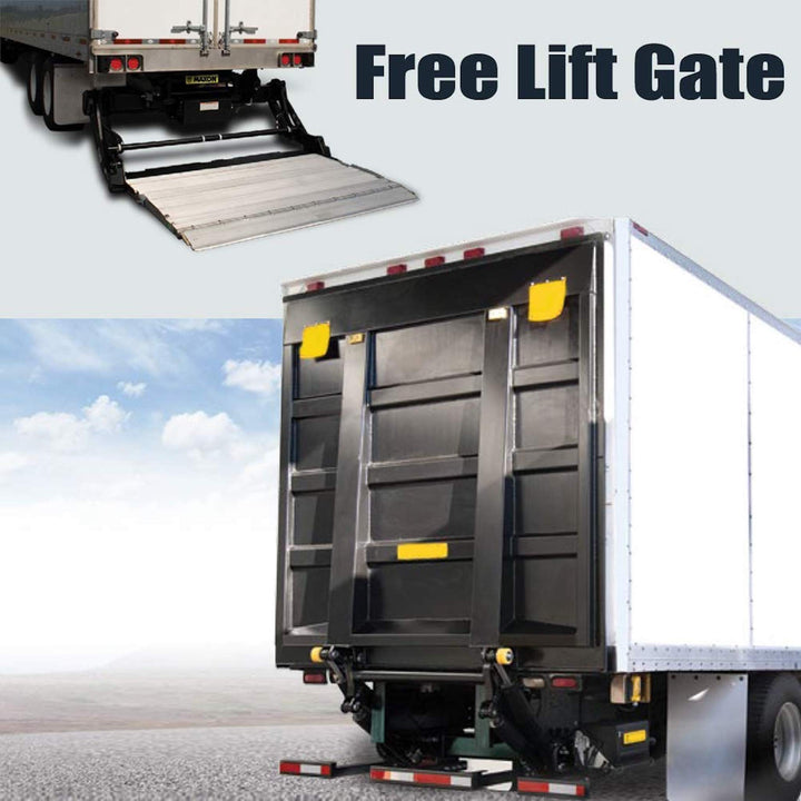 commercial refrigerator free lift gate