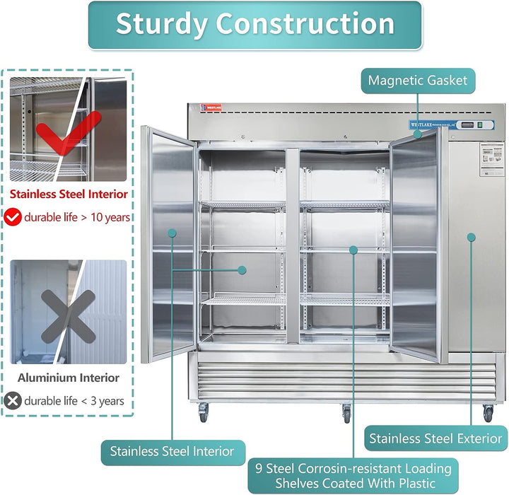 westlake refrigerator WKR-82B strudy construction